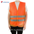 Beste Verkaufende Großhandelshohe Sichtbarkeit reflektierende Maschen-Sicherheits-Weste-Orange hallo Vis Workwear Jacke